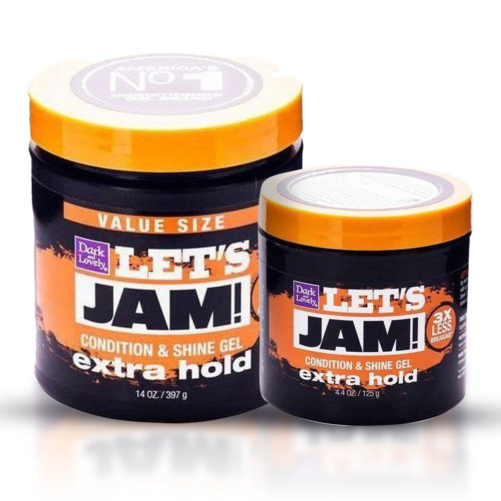 Let's Jam! Health & Beauty Let's Jam Condition & Shine Gel Extra Hold 125/397g