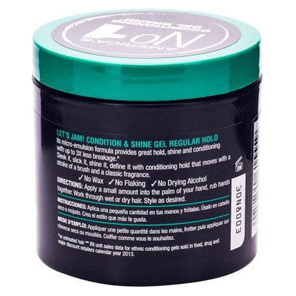 Let's Jam! Health & Beauty Let's Jam Condition & Shine Gel Regular Hold 125g