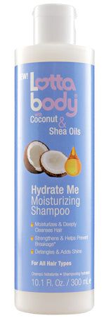 Lotta body Lottabody Coconut & Shea Oils Hydrate Me Moisturizing Shampoo 300ml