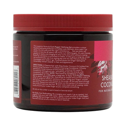 Luster's Pink Health & Beauty Pink Shea Butter Coconut Oil Curl - Poppin' Definning Gel 454g