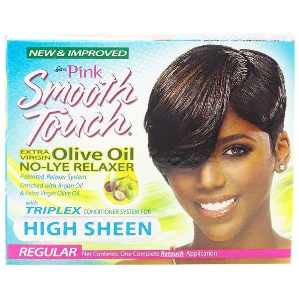 Luster's Pink Health & Beauty Pink Smooth Touch Olive Oil No-Lye Relaxer Kit Regular