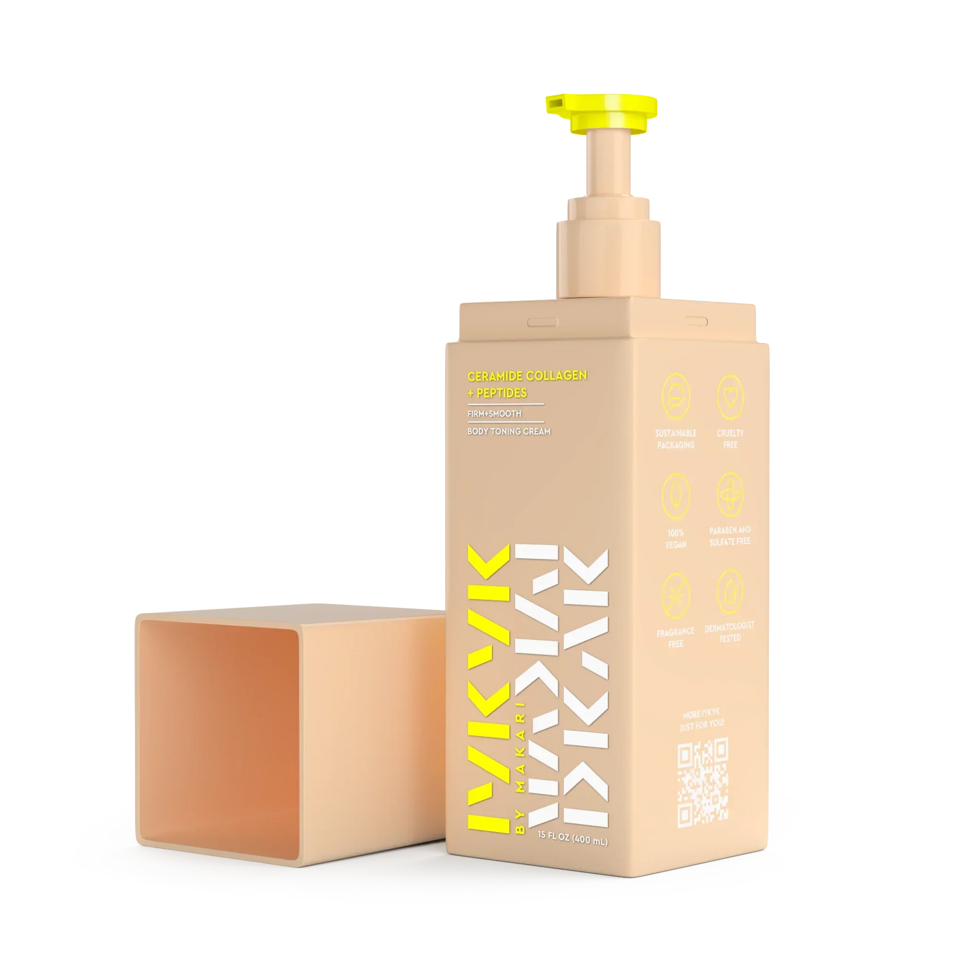 Makari Health & Beauty Makari - Crème tonifiante pour le corps à base de céramides, collagène et peptides