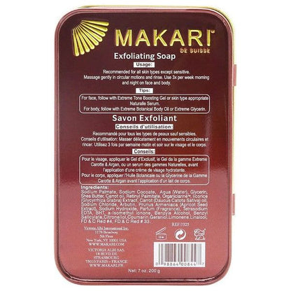 MAKARI Exfoliating Soap 200g