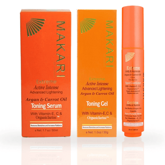 Makari Makari Skin Argan & Carrot Oil Bundle