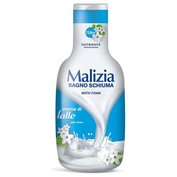 Malizia Health & Beauty Malizia Bath Foam Milk Cream 1L