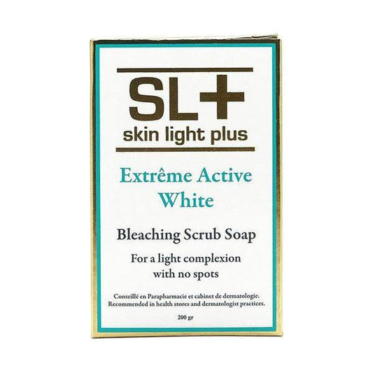 Mama Africa Health & Beauty Skin Light Plus Extreme Active White Bleaching Scrub Soap 200g