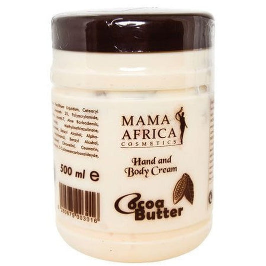 Mama Africa Mama Africa Cocoa Butter Hand and Body Cream 500ml