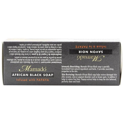 Mamado Mamado African Black Soap Infused with Papaya 200g