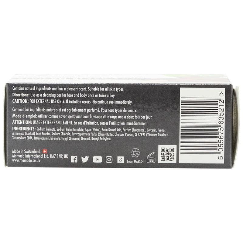 Mamado Mamado African Black Soap Infused with Shea Butter 200g