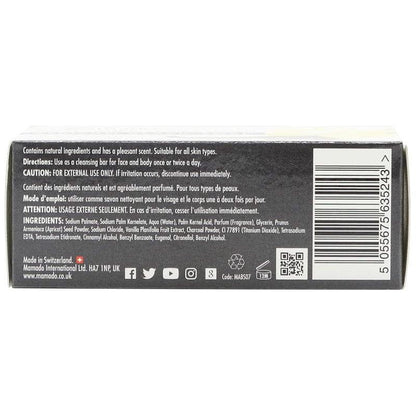 Mamado Mamado African Black Soap Infused with Vanilla 200g