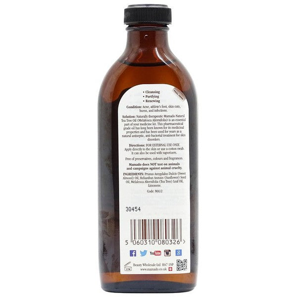 Mamado Natural Tea Tree Oil 150ml | gtworld.be 