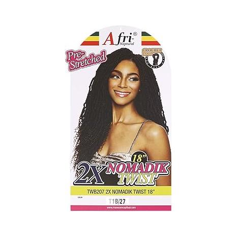 Mane Concept Health & Beauty Mane Concept Afri-Naptural 2X Grande Nomadik Twist Cheveux synthétiques  18"