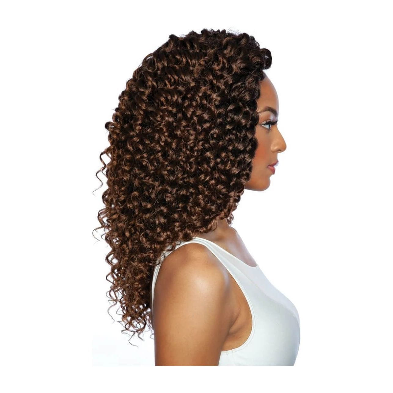 Mane Concept Health & Beauty Mane Concept Afri-Naptural Caribbean 3X Sassy Curl Crochet Braid Kanekalon + Toyokalon Fiber 14"