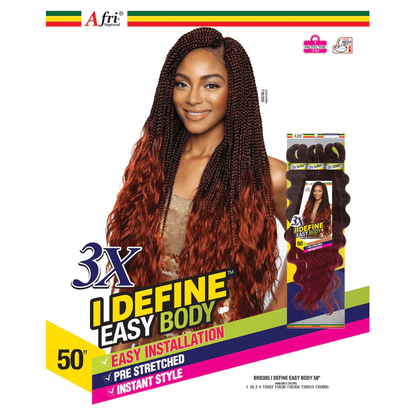 Mane Concept Afri-Naptural 3X I Define Easy Synthetic Hair 50''