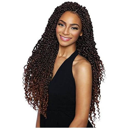 Mane Concept Mane Concept Afri-Naptural Caribbean Water Wave Crochet Braid Kanékalon 18''