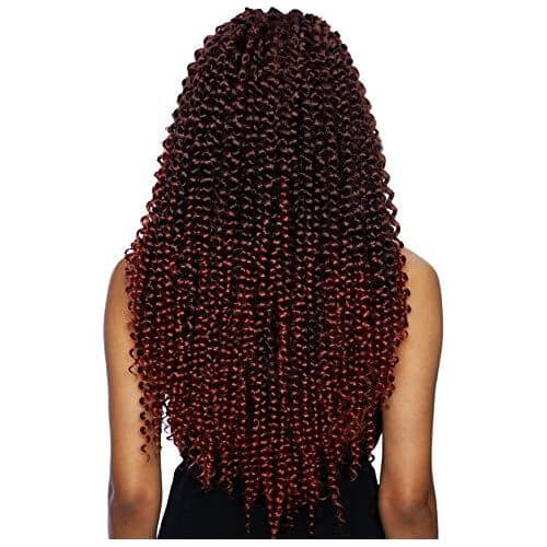 Mane Concept Mane Concept Afri-Naptural Caribbean Water Wave Crochet Braid Kanékalon 18''