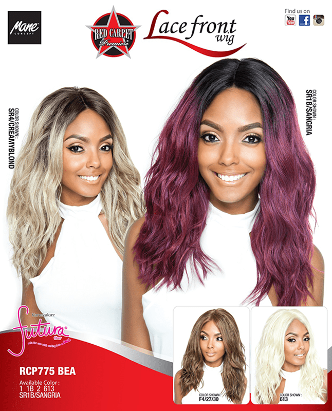Mane Concept Red Carpet Lace Front Futura Perücke Bea - Cheveux synthétiques | gtworld.be 