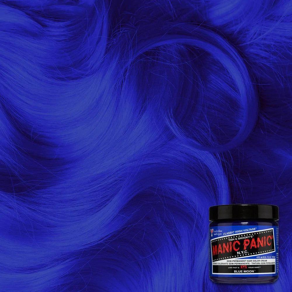 Manic Panic Health & Beauty Blue Moon Manic Panic Semi-Permanent Hair Color Cream 118ml