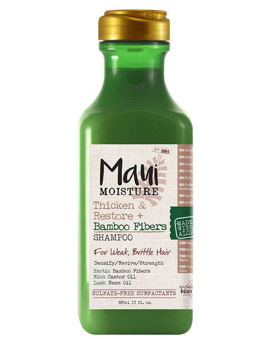 Maui Moisture Maui Bamboo Fiber Shampoo 385ml