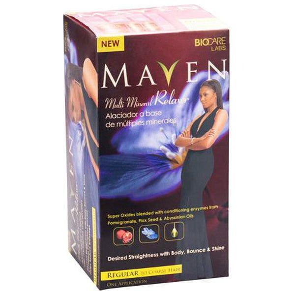 Maven Health & Beauty Maven Multi Mineral Relaxer Medium to Fine Hair, 1 Application