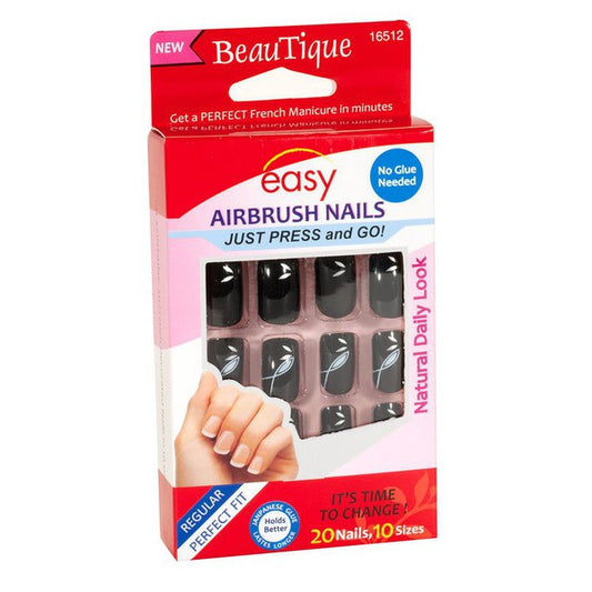 Airbrush Nails Regular - No Glue Needed - Nails 16512 | gtworld.be 