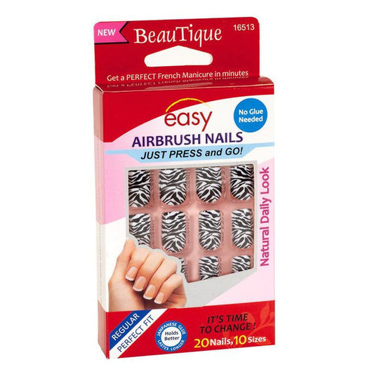 Airbrush Nails Regular - No Glue Needed - Nails 16513 | gtworld.be 