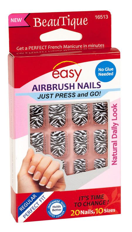 Airbrush Nails Regular - No Glue Needed - Nails 16513 | gtworld.be 
