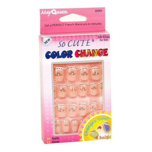 MayQueen Health & Beauty Color Change For Kids Nails - Nails 22303