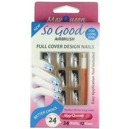 MayQueen Health & Beauty NAILS 16513 Unique Nail Metallic For Flat Nails