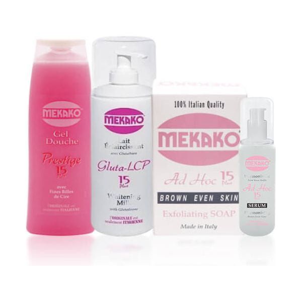 Mekako Skin Whitening 15 Plus bundle