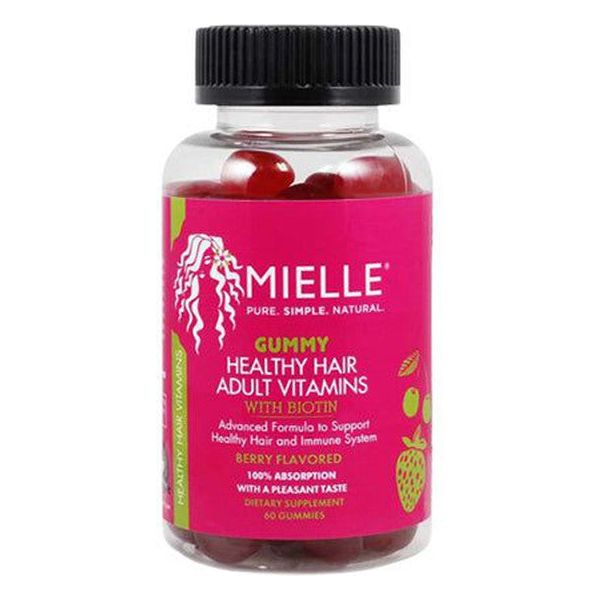 Mielle Health & Beauty Mielle Gummy Healthy Hair Adult Vitamins 60 Gummies