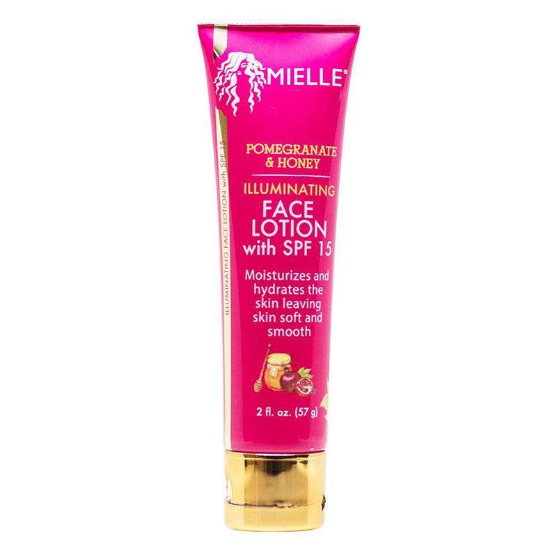 Mielle Pomegranate & Honey Illuminating Face Lotion with SPF 15, 57g