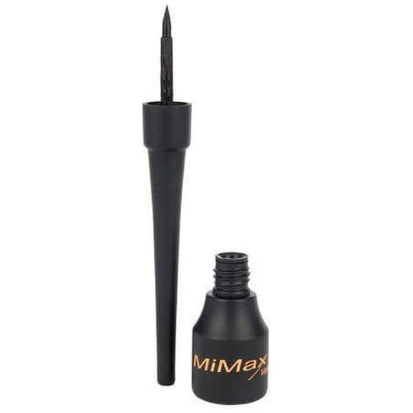 MiMax Health & Beauty Mimax Pearl Water-Proof Liquid Eyeliner E02 Dark Brown