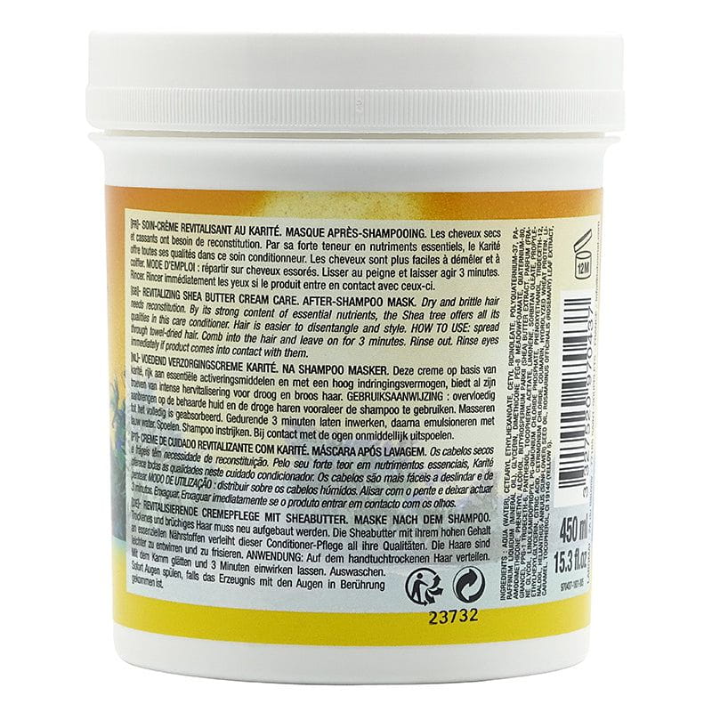 Miss Antilles Revitalizing Cream Care After-Shampoo Mask Shea Butter 450ml | gtworld.be 