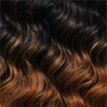 ModelModel 16" = 40 cm / Schwarz-Kupferbraun Mix Ombre #DE30 ModelModel Equal Malaysian Bundle Wave Synthetic Hair