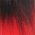 ModelModel 16" = 40 cm / Schwarz-Rot Mix Ombre #DERD ModelModel Equal Malaysian Bundle Wave Synthetic Hair