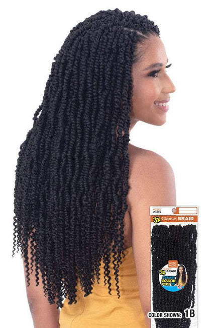 ModelModel ModelModel 3X Springy Passion Twist 18" - Synthetisches Haar