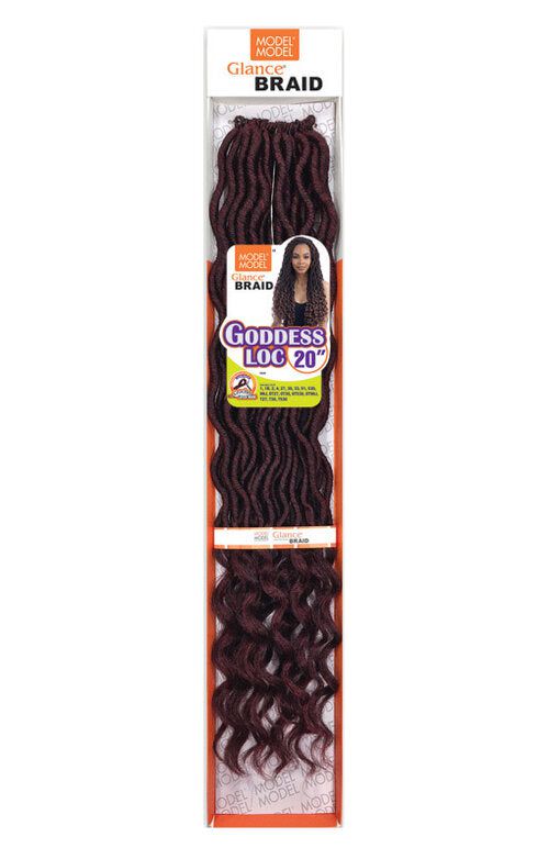 ModelModel ModelModel Glance Braid Goddess Loc 20" - Synthetisches Haar