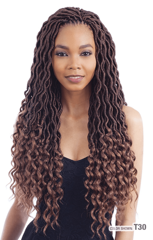 ModelModel ModelModel Glance Braid Goddess Loc 20" - Synthetisches Haar