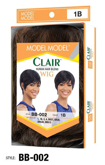 ModelModel Perücke Clair De vrais cheveux mischung  BB-002