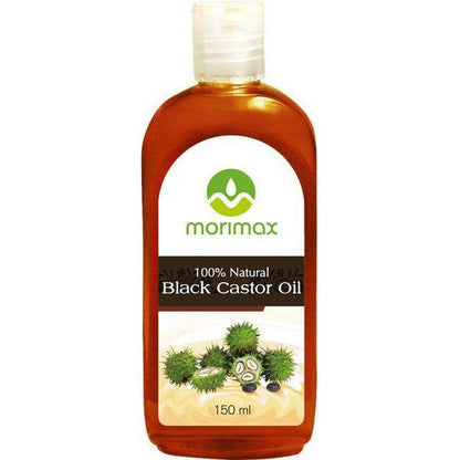 Morimax 100% Natural Black Castor Oil 150ml