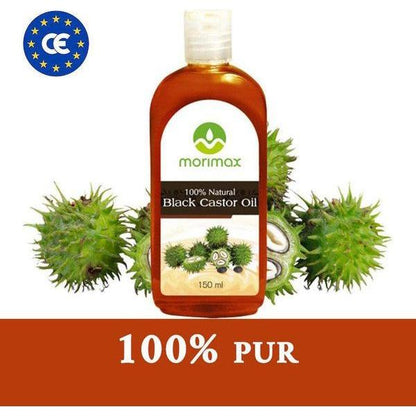 Morimax 100% Natural Black Castor Oil 150ml