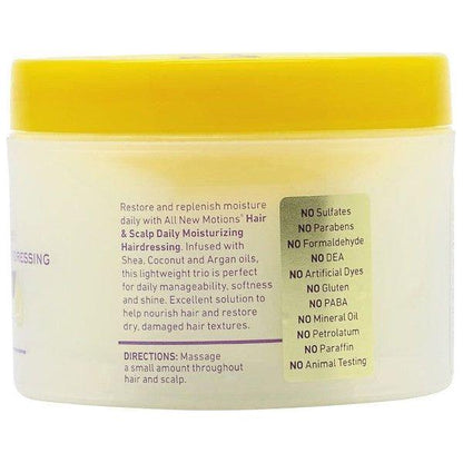 Motions Health & Beauty Motions Hair and Scalp Daily Moisturizing Hairdressing 170g