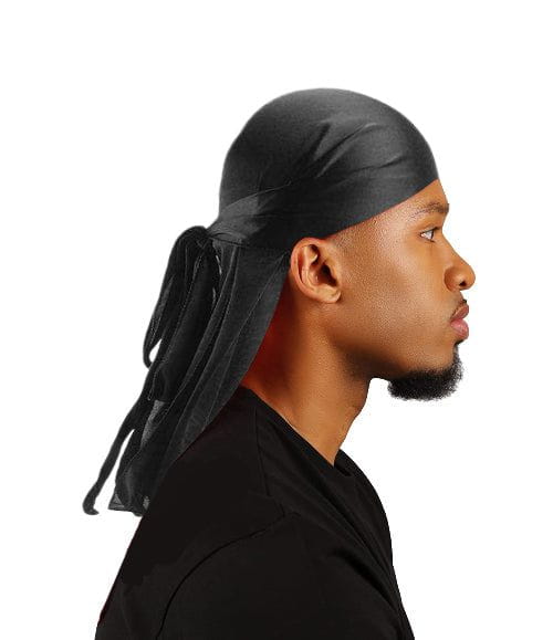 Mr.Durag Durag Velvet Unisex Black