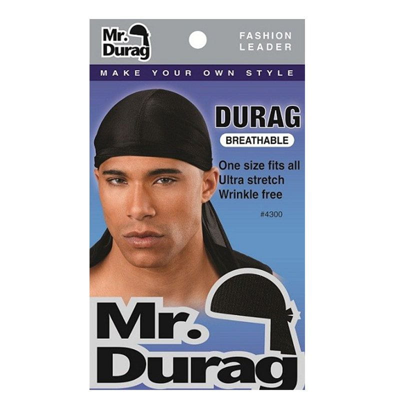 Mr.Durag Wave Cap Durag Black :4300