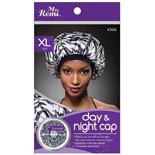 Ms.Remi Ms.Remi Day & night Cap, Zebra #3616