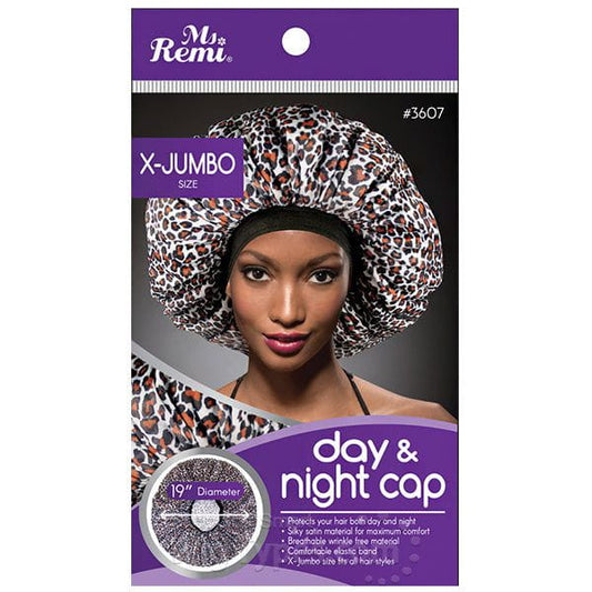 Ms.Remi Ms.Remi Extra Jumbo Day & night Cap Leopard #3607