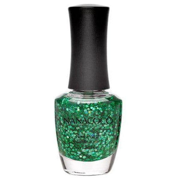 Nanacoco Health & Beauty Nncc Dancing Np-Large Green Glitter-Showtime-15Ml