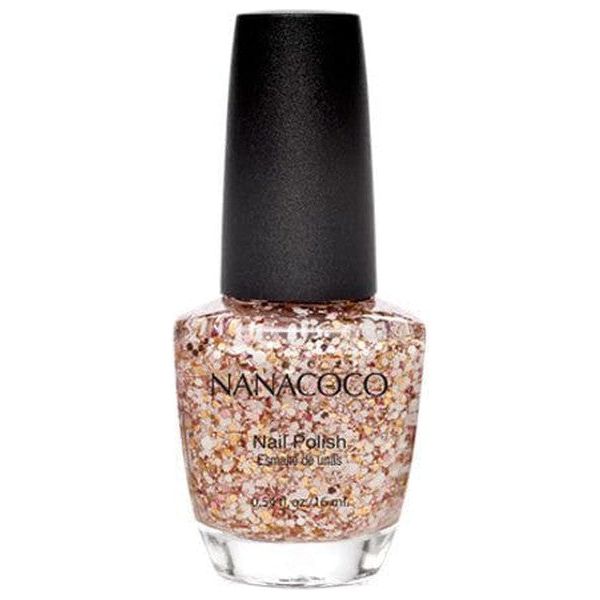 Nanacoco Sprinkle Np-W - Black Cap - Gold - White-Gorgeous-16Ml