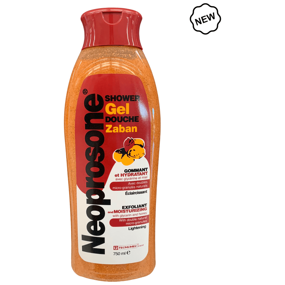 Neoprosone Health & Beauty Neoprosone Zaban Super Lightening Exfoliating Moisturizing Shower Gel 750ml